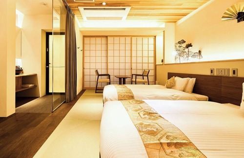 Shimogyo Hotel | Superior Twin Room with Garden Room Only Relaxin / Kyoto Kyōto
