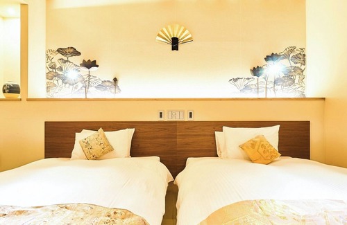 Shimogyo Hotel | Superior Twin Room with Garden Room Only Relaxin / Kyoto Kyōto