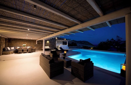 Kalafatis Villa | Superior villa Divine/private pool, sea view