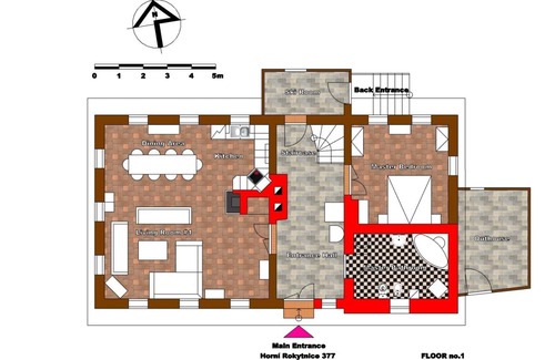 Rokytnice nad Jizerou Casa | Casa de campo checa sumamente cómoda.
