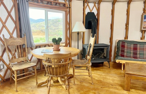 Villa Grove Casa | "Sweet Clover" - Yurts at Poncha Pass. A dark sky place to see the Milky-way.