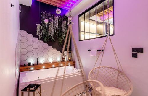 Griffon - Royale Apartamento | SWEET LEONE II -appartement avec spa privé-Lyon Place Terreaux
