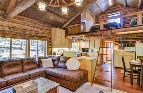 Nathrop Cabina | Sweet Log Cabin on the banks of Chalk Creek