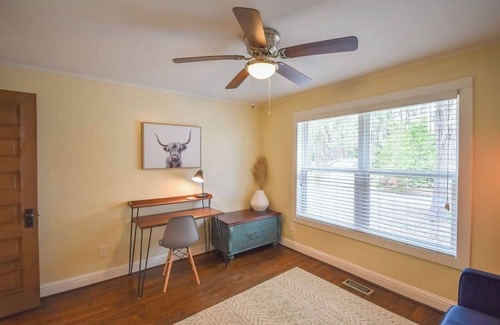 Southern Pines Casa | Sweet Retreat w/ Fire Pit, Near Downtown & Golf