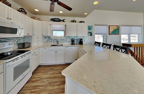 Topsail Beach Casa | ENTREGA SWEET: 4 BR / 3. 5 BA frente al mar en la playa de Topsail, para 8 personas