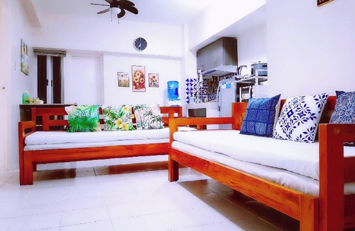 San Jose Condominio | J & J BR 2BR❤️SweetLove ✡60m² ⚤max 12 pax ★ Gratis: Piscina, Estacionamiento, Netflix, Wifi