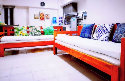 San Jose Condominio | J & J BR 2BR❤️SweetLove ✡60m² ⚤max 12 pax ★ Gratis: Piscina, Estacionamiento, Netflix, Wifi