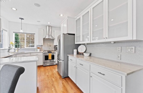 Beaverton Casa | Swim Spa + Hot Tub, Private backyard, 6 Bedrooms
