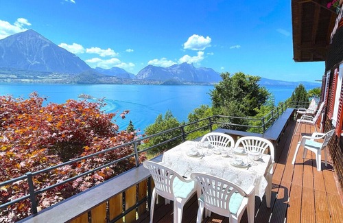 Merligen Chalet De Esquí | SwissHut Stunning Views Alps & Lake - Chalet Christina