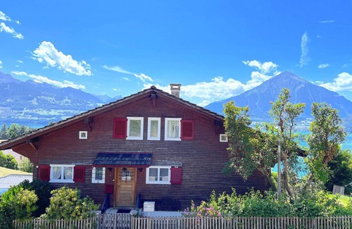 Merligen Chalet De Esquí | SwissHut Stunning Views Alps & Lake - Chalet Christina