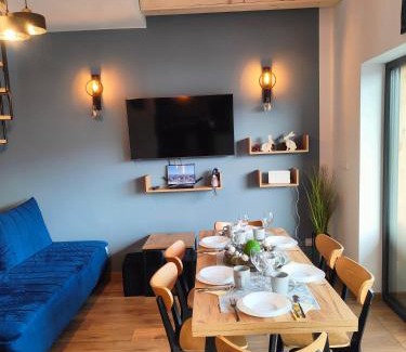 Meszna Apartamento | Szczyrkowskie SKI&FUN 14 z widokiem na góry Sauna, jacuzzi w cenie pobytu
