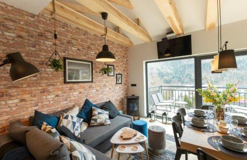 Meszna Apartamento | Szczyrkowskie SKI & FUN 16 - z widokiem na góry - Sauna i Jacuzzi