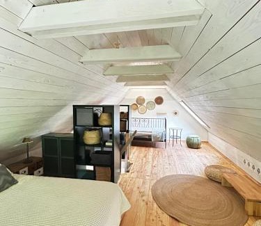 Zawoja Apartamento | Szumidomki strefa z jacuzzi sauna widok na potok las