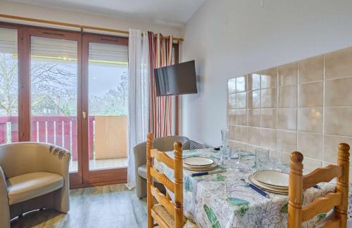 Barbotan-les-Thermes Apartamento | T1 bis avec WiFi, terrasse, proche Thermes - FR-1-841-59