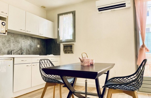 Greoux-les-Bains Apartamento | Piso T2 100 metros brillantes, baños totalmente equipados