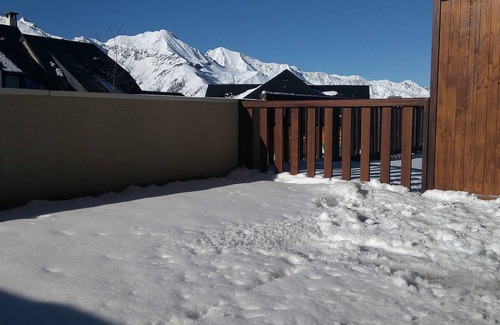 Germ Apartamento | Apartamento T2 con terraza y acceso Spassio, cerca de pistas, 6 pers, admite mascotas