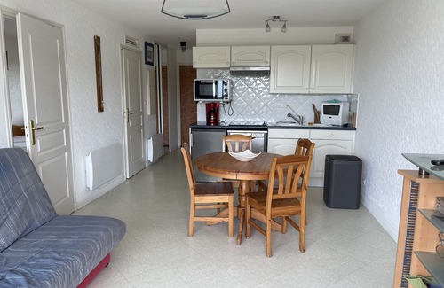 Fort-Mahon-Plage Apartamento | Cabina T2 48m2 - 4 personas cómodas - EXPO SUR balcón vista mar