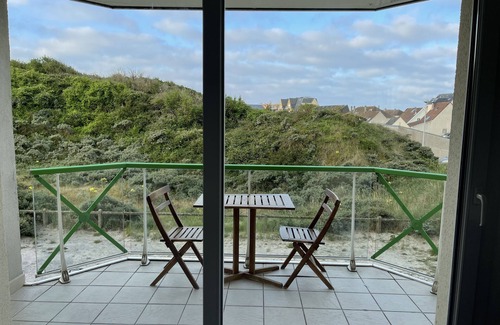 Fort-Mahon-Plage Apartamento | Cabina T2 48m2 - 4 personas cómodas - EXPO SUR balcón vista mar