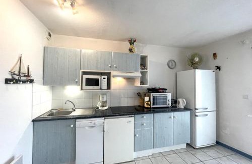 Vieux-Boucau-les-Bains Apartamento | T2 cabine 6 pers, terrasse, parking, animaux acceptés - FR-1-379-141