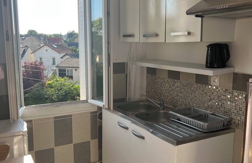Deuil-la-Barre Apartamento | T2 Deuil la barre 15 minutes from the Olympics