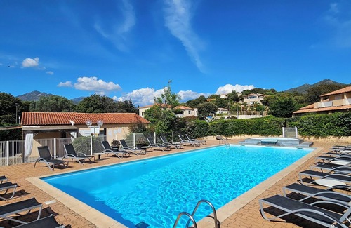 Propriano Apartamento | T2 Dolce & Vita C4 sea and pool view
