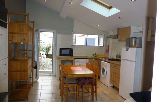 Capbreton Casa | T2 Ground Floor With Patio, Garden Furniture, Separate Bedroom, Salled'eau, WC
