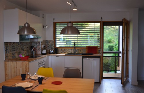 Evian-les-Bains Apartamento | Appart T3: excelente vista al lago, cerca del centro de la ciudad, baños termales, muelle
