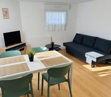 Roseraie Apartamento | T3 Chaleureux tout confort bien équipé