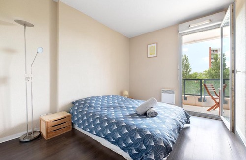 Minimes - Barriere de Paris Apartamento | T3 - Grand Balcon vue canal - A 3 pas de la Gare