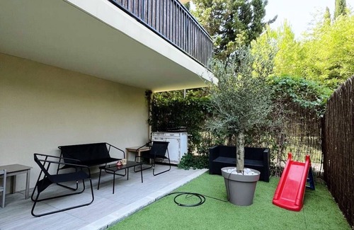 Sormiou Apartamento | T3 in a green setting with terrace & garden, near Calanques beaches