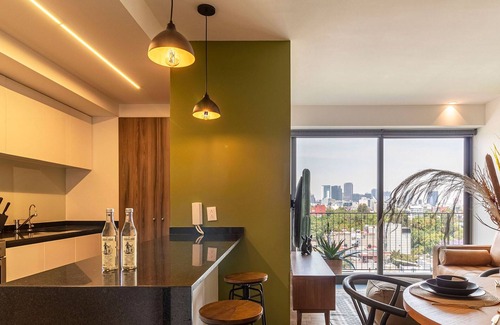 Hipodromo Condesa Apartamento | Taman by Kukun Summar