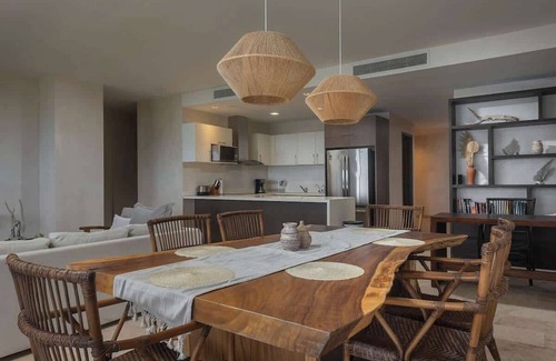Soliman Bay Apartamento | Tankah Beach 3BR | Rooftop Views + Concierge