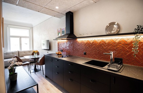 Old Town Apartamento | tARTuStays artist Kairo designed apartment with WiFi and AC in fabulous Tartu