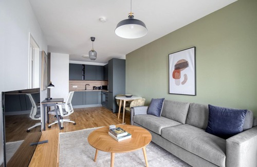Wieden Apartamento | Tasteful Favoriten 1BR w/ Sauna, Balcony & Co-Working, by Blueground