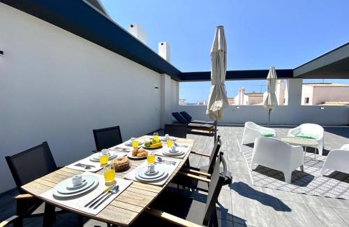 Conceicao e Cabanas de Tavira Apartamento | Tavira Grand Balcony With Pool by Homing