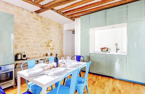 Quartier Sainte-Avoye Apartamento | TBS 282 - Elegant apartment in the heart of Marais