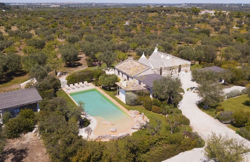 Polignano a Mare Casa | TD Trulli di Montaltino with Stunning Huge Pool