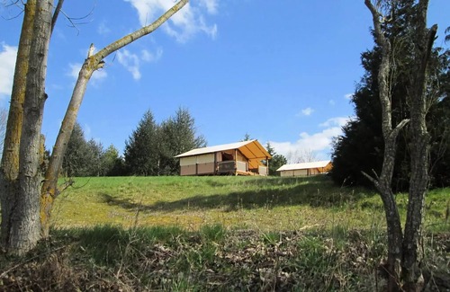 Saint-Paul-de-Vezelin Casa | Tent Safari Lodge Naturnahe See 5 Personen