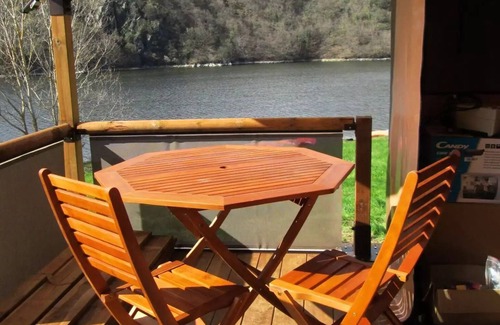 Saint-Paul-de-Vezelin Casa | Tent Safari Lodge Naturnahe See 5 Personen