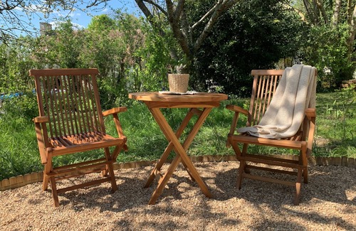 Sarce Alquiler De RV | Tent "The Glade" with Private Terrace & Private Garden