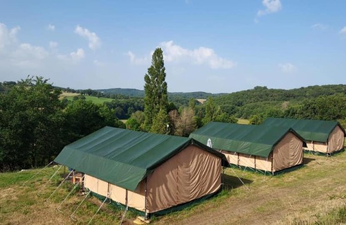 Saint-Medard-la-Rochette Otro | Tente de vacances Glamping La Perle