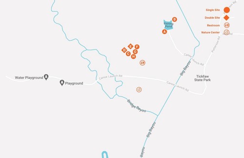 Springfield Otro | Tentrr - Louisiana Tickfaw State Park - Woodland H - Single Camp