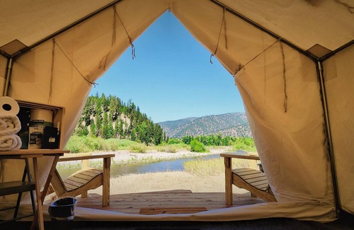 Clinton Alquiler De RV | Tentrr Signature Site - B4mc River Ranch - Confluence