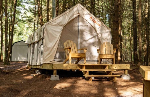 Kauneonga Lake Otro | Tentrr Signature Site - Purple Haze at the Tentrr Catskill Retreat - Single Camp