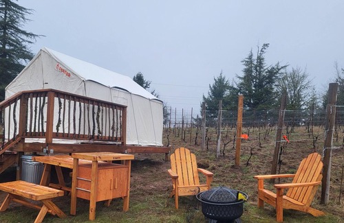 Gaston Alquiler De RV | Tentrr Signature Site - Quail Run Vineyard and Farm