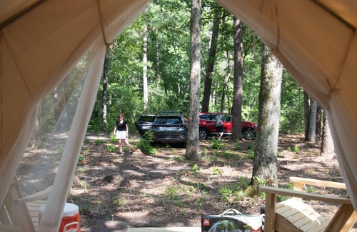 Florence Alquiler De RV | Tentrr Signature Site - The Woods at Black Creek - Duck Blind