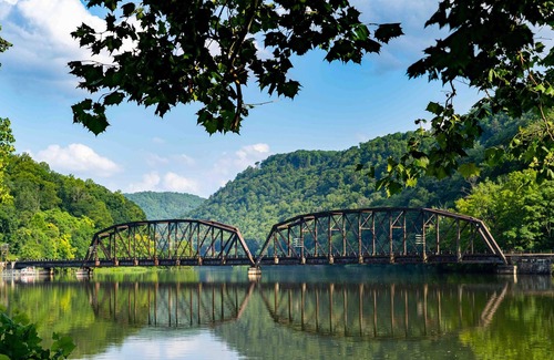 Ansted Alquiler De RV | Tentrr State Park Site - WV Hawk's Nest State Park - Site A - Double Camp