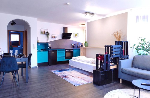 Steinenbronn Apartamento | Terminal Design Apartments - Terrasse & Waiputv