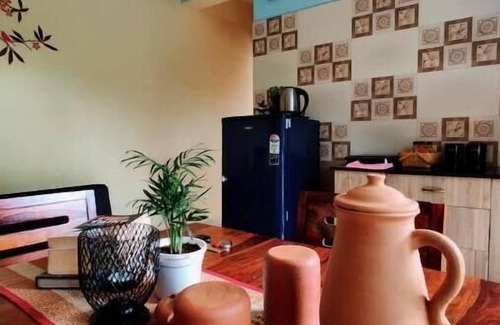 Nagoa Apartamento | Terra: Pvt Apartment w Pool at Arpora by Slow Stays