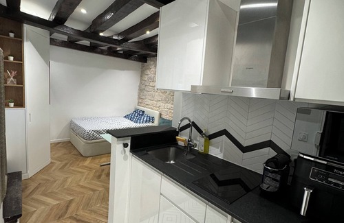 5th Arrondissement Apartamento | Barrio Latino - Estudio encantador con bonita terraza - Place de la Contrescarpe